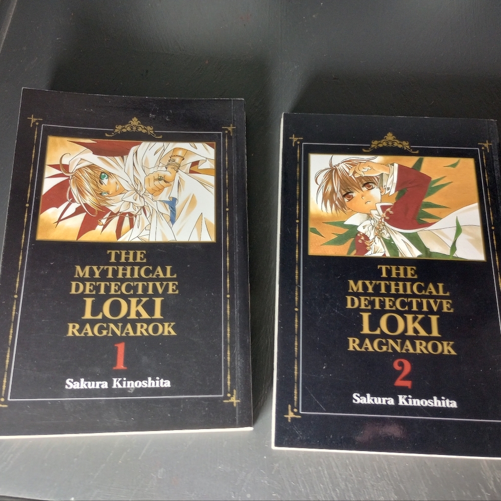 The Mythical Detective Loki Ragnarok Manga Volume 1 2 Sakura Kinoshita Book Lot